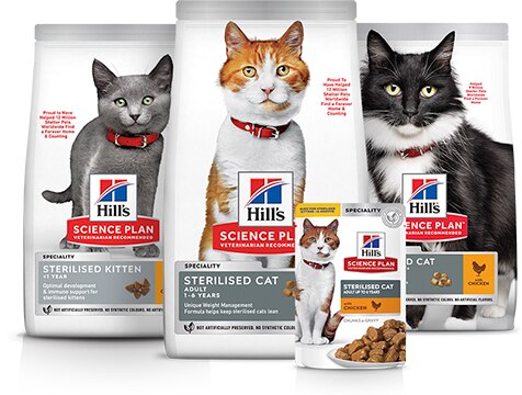 Science Plan Sterilised Cat Foods