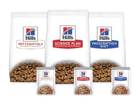 Hill's lemmikloomatoit ja taaskasutusmärk